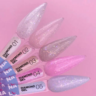 02 Diamond - NO FILE Builder Gel 15ml LUNAmoon