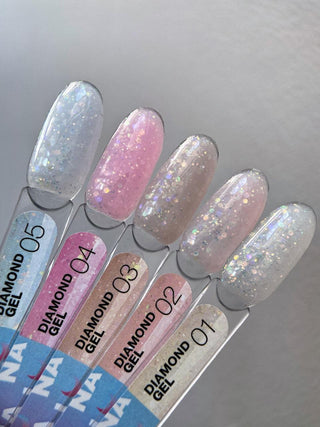 04 Diamond - NO FILE Builder Gel 15ml LUNAmoon