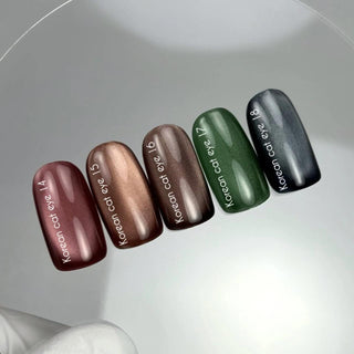 18 KOREAN CAT EYE - GEL POLISH 10ml NAILS OF THE DAY