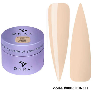 0005 Sunset - LIGHT Builder Gel 30ml DNKa
