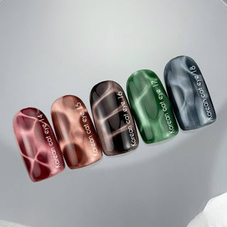 15 KOREAN CAT EYE - GEL POLISH 10ml NAILS OF THE DAY