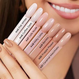 445 Flat White Gel polish 8ml VICTORIA VYNN