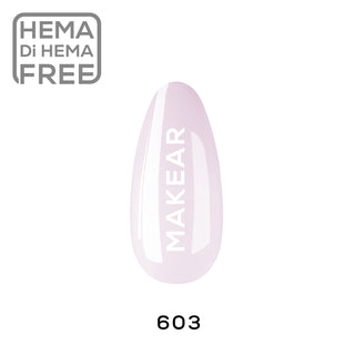 603 Milky French - UV Nagellack ohne Hema 8ml MAKEAR