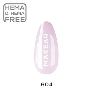 604 Milky French - UV Nagellack ohne Hema 8ml MAKEAR