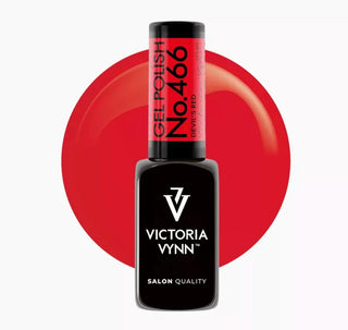 466 Devil`s Red SET Gel polish + Top Coat Oh! My Gloss (2x8ml) VICTORIA VYNN