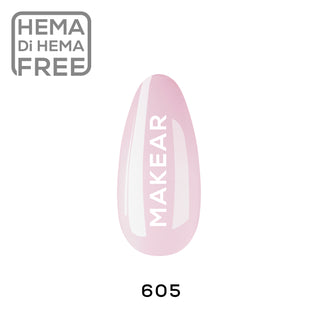 605 Milky French - UV Nagellack ohne Hema 8ml MAKEAR