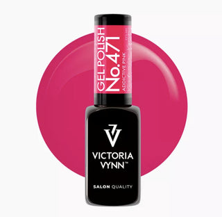 471 ADDICTIVE PINK Gel polish 8ml VICTORIA VYNN
