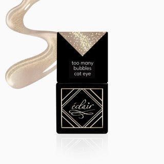 TOO MANY BUBBLES UV Nagellack CAT EYE 7ml ECLAIR