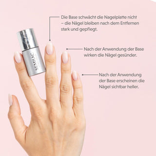Soft Pink Collagen Base Coat 7ml Semilac