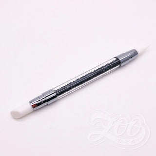 SCHWARZ - Nailart Pinsel SILICON