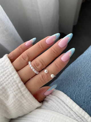 Baby Blue Nail Art Gel für French Maniküre 5ml (paint gel) Makear