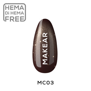 01 Silky Cat Eye - UV Gel Polish Hema-Free 8ml MAKEAR
