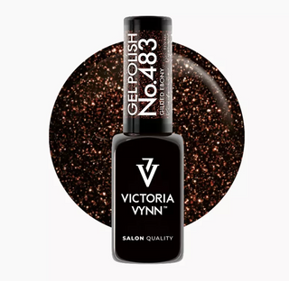 483 Gilded Ebony Gel polish 8ml VICTORIA VYNN