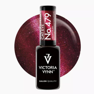 479 Cat Eye Velvet Ruby Gel polish 8ml VICTORIA VYNN